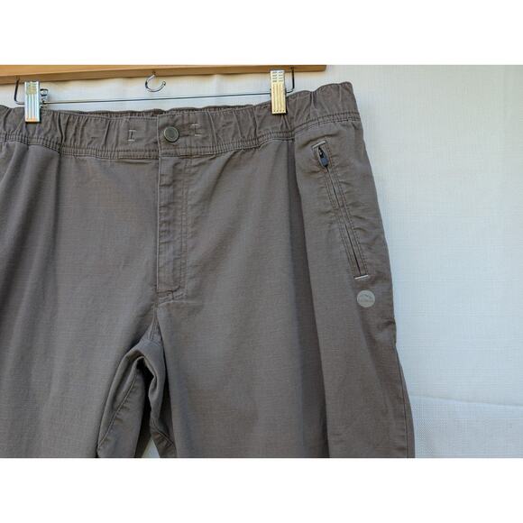 LL Bean Mens Explorer Ripstop Comfort Waist Pants Sz XL 30" Standard Fit Tapered - Picture 2 of 7